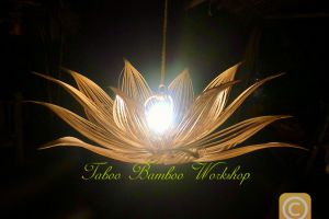Đèn Hoa Sen Bằng Tre của Taboo Bamboo Workshop, Hội An